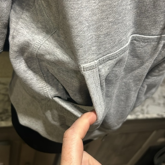 ADIDAS ATHLETICS X REIGNING CHAMP Women’s Grey Zip Front Hoodie Small - Picture 8 of 11